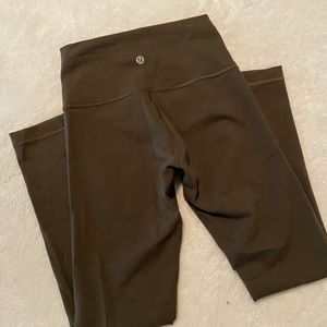 Lulu Lemon Align Leggings - Olive Green